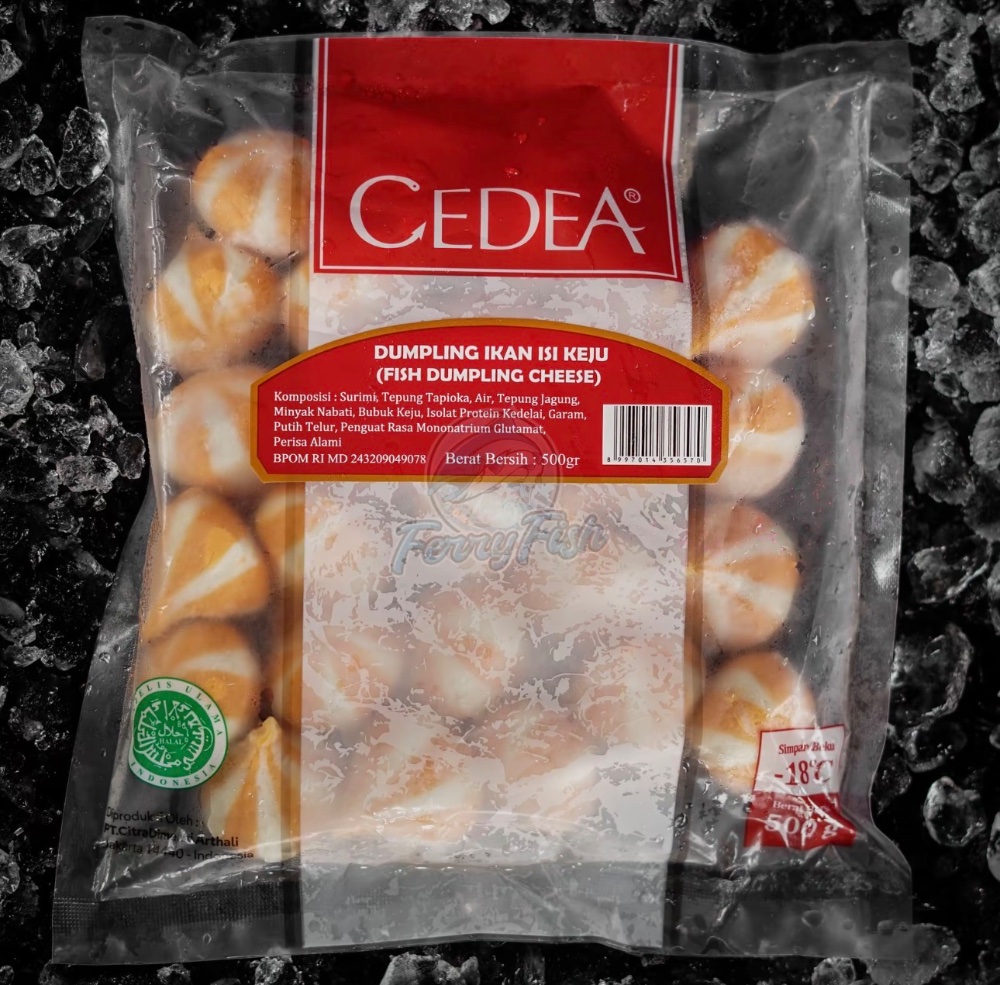 Cedea Fish Dumping Cheese Keju 500gr