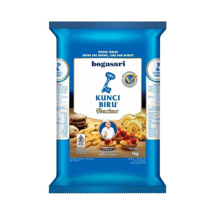 Tepung Kunci Biru 1kg